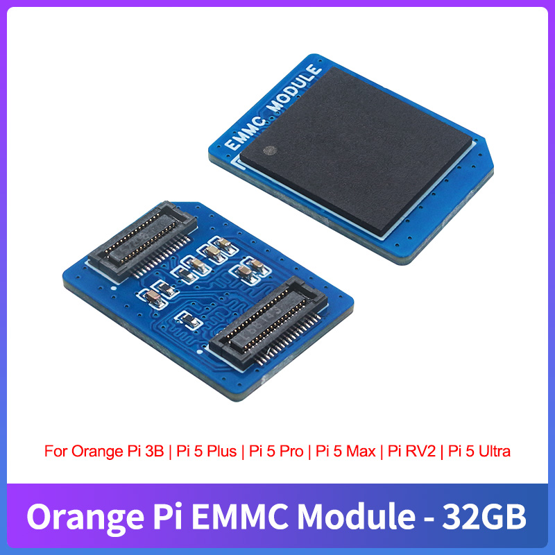 Orange Pi 5 Plus 32Gb - Module EMMC 32 Go pour Orange