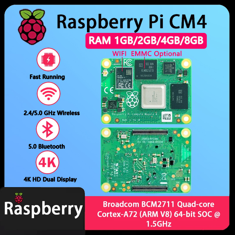 Raspberry Pi CM4 1 Go/2 Go/4 G - Compute Module 4 32Gb Wifi avis et prix