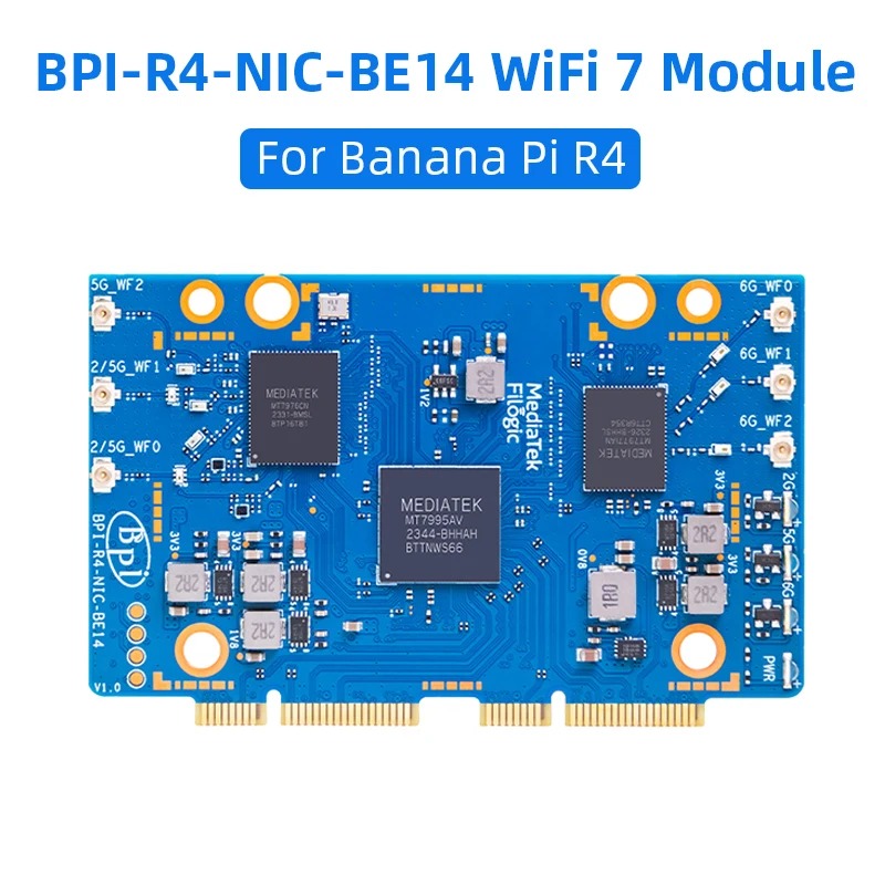 Module WiFi 7 BPI-R4 BPI-R4-NI - Bananapi Bpi R4 Wifi 7 avis et prix